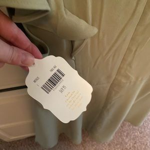 Green dress for teen